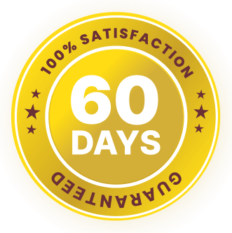 60-Day Money Back Guarantee Seal